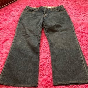 Eddie Bauer vintage boot cut medium wash boot cut 99% cotton jeans 36-30